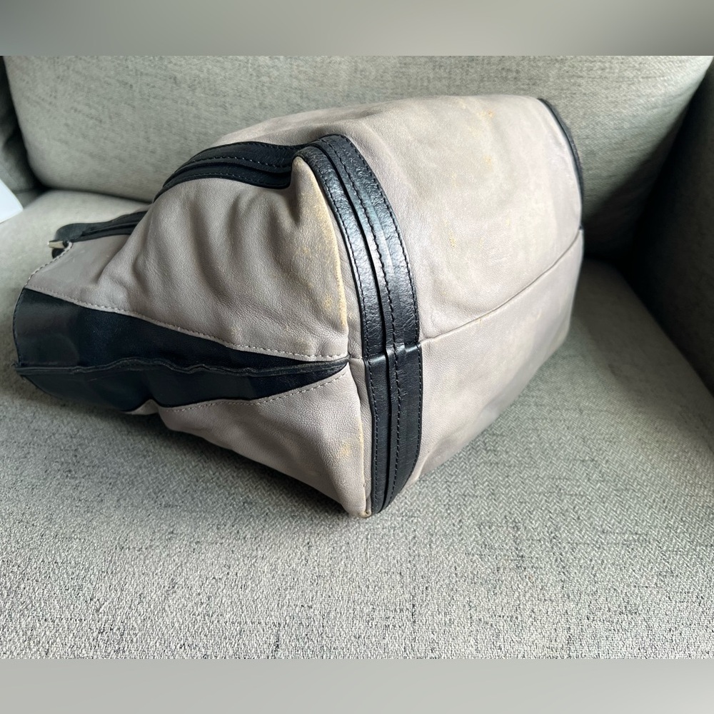 Chloe black and gray color block Allison bag - Picture 6 of 16